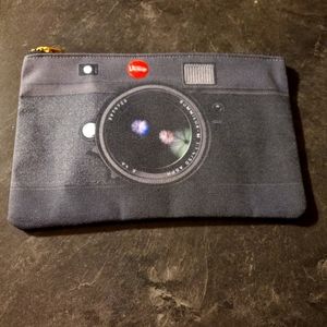 Red Bubble zipper pouch